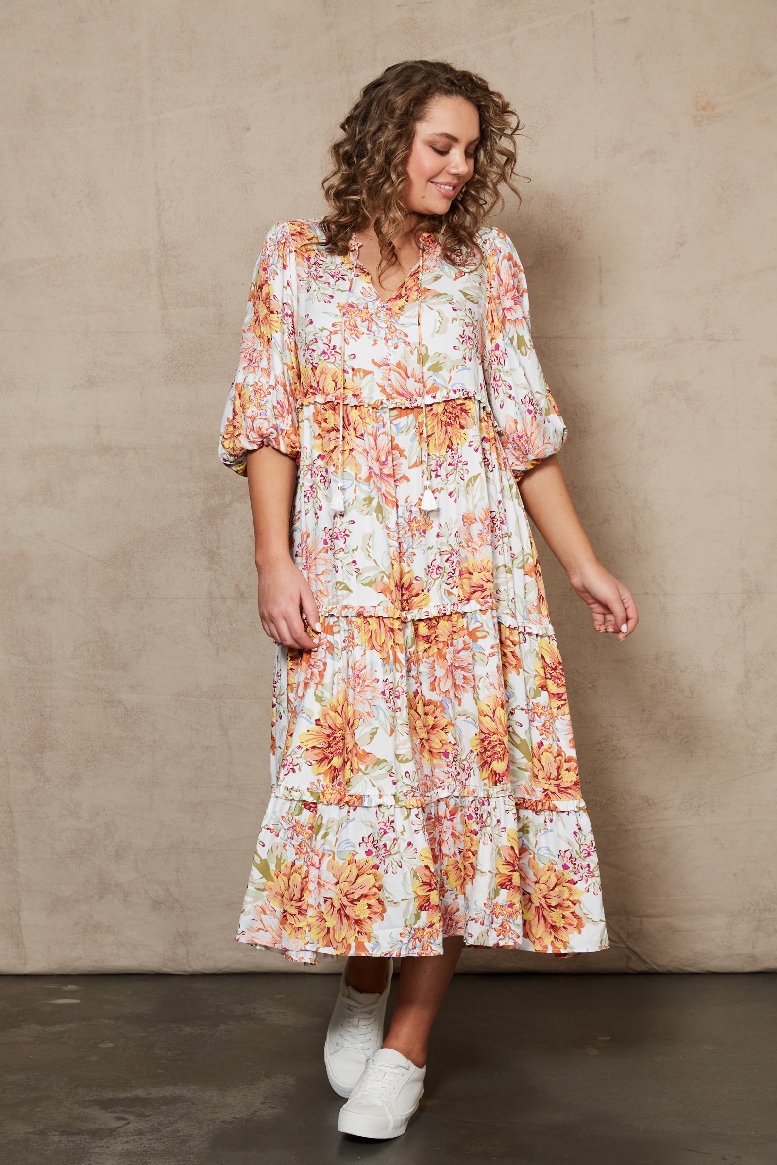 Eb & Ive Alma Tiered Dress